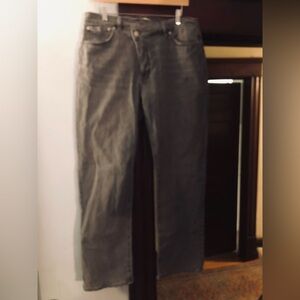 Madewell cross over Women's Gray Jeans 90’s straight